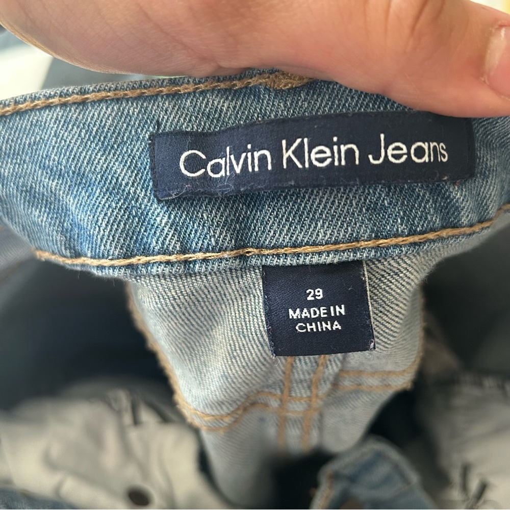 Calvin Klein High Rise Bootcut Jeans - Picture 3 of 7